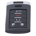 Miniatyrbillede 5 af 8: Smart Key 5-Knaps med Lille Nøgle M3N5WY7777A Erstatning for Cadillac CTS 2008-2013