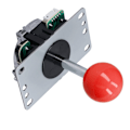 Miniatyrbilde 3 av 8: QM070901 Arkadespill Joystick Sett Null Forsinkelse Arkadespill DIY Kit Deler med Encoder Kort 10 Knapper Joystick for MAMERed
