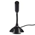 Miniatyrbillede 5 af 8: Minikondensator USB 2.0 Mikrofon Fleksibel Desktop Stand Mic til PC Laptop