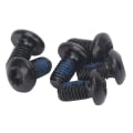 Miniatyrbilde 5 av 8: M5x10mm terrengsykkel bremseskive titan stål skrue sykkel Universal T25 hodebolter svart