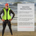 Miniatyrbillede 6 af 7: Flydevest Opdriftshjælp Oppustelig sikkerhedsjakke Snorkelvest Opdriftshjælp Dykkerveste til sejlsport Kajak Kano fiskeri