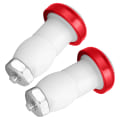 Miniatyrbilde 5 av 8: 2 stk. Sykkellykter LED Justerbare 20 Meter Synlige Styre Blinklys med Innebygde Batterier for Sykler Styre Rød