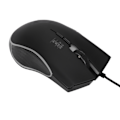 Miniatyrbillede 8 af 8: Kablet Mus 4 Farve Baggrundslys Gaming Chip USB Mus Ergonomisk 7 Knapper Computertilbehør til Win XP Sort
