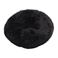 Miniatyrbillede 7 af 8: Kæledyrseng Multifunktionel Sød Rund Varmt Behagelig Blød Plys Vaskbar Katteseng Måtte til Katte Hunde Kæledyr Sort Ydre Diameter 50cm/19.7in