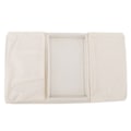 Miniatyrbillede 8 af 8: Sofa Bakke Foldbar Arm Opbevaring Holder Bord 600D Oxford Klud Sidelommer til Sofa Beige