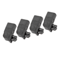 Pikkukuva 2 / 8: 4 kpl IEC320 C14–IEC320 C5 -sovittimen power uros-naaras muunnospistoke 250 V 2,5-10A 2500 W