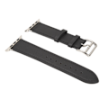 Miniatyrbild 8 av 8: Smart Watch Watch Klockarmband Läder Smart Watch Tillbehör för IOS Watch Series SE 8 7 6 5 4 3 2 1 42mm 44mm 45mm Svart