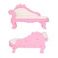 Miniatyrbillede 2 af 8: 1:12 skala dukkehus sofa miniature indretning simulation dukkehus møbler sofa til stue
