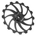 Miniatyrbillede 3 af 8: MEIJUN 16T cykelbagskifter MTB landevejscykler Keramisk lejeskive Styrehjulsdele Sort