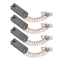 Miniatyrbild 1 av 8: 4 ST Alternatorborstar Set A647X50870 Metall Alternatorborstar Set Ersättning för Mitsubishi IR IF