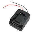 Miniatyrbillede 5 af 8: Sikker Batteriadapter Uafhængig Afbryder Dock Strømforbindelse med Kabler til 20V Lithium Batteri