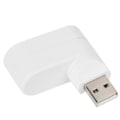 Miniatyrbillede 2 af 8: USB Hubs Porte USB 2.0 Mini Rotate Splitter Adapter Hub til PC Notebook Laptop Mac Hvid