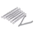 Pikkukuva 4 / 8: Alumiinitangon vetotankosarja jousituksen nivelsarja set AXIAL SCX24 1/24 RC CarTitanium