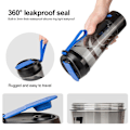 Miniatyrbilde 4 av 8: Elektriske Protein Shaker Flasker USB Oppladbar Bærbar Mikserkopp BPA-fri Shakerkopp for Protein Shakes