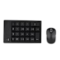 Miniatyrbillede 7 af 8: 2,4 GHz trådløst tastatur musesæt 1200DPI optisk mus og trådløst 22-tasters numerisk tastatur