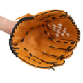 Miniatyrbild 4 av 8: PVC Thicken Baseball Glove Träningstävlingshandskar för vuxna barn (brun 12,5 tum)