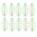 Miniatyrbillede 1 af 8: 10 stk. Fjeder Coil Inline Metode Feeder Coil Inline Metal Agn Kaster Feeder FiskegrejS