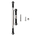 Miniatyrbilde 1 av 8: Metall Oppgradert Servo Link Stang Styrestang Trekkstang for MN D90 MN91 MN96 MN99S RC Bil Deler Svart