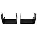Miniatyrbilde 6 av 8: 2 stk. Langt Skateboard Oppbevaringsstativ Longboard Veggmontert Holder for Soverom Stue Svart