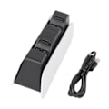Pikkukuva 1 / 8: PS5 Dual Charging Station Type C -liitäntä Pikalataus Dual Controller Lataustelineen telakointiasema latauksen ilmaisimella