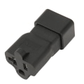 Miniatyrbillede 2 af 8: IEC320 C20 til Nema 5-15 20R strømadapter 20A 125V C20 til 5-15 20R vekselstrømsadapter