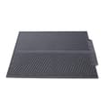 Diskställ Silikon Diskställ Bricka Stort Diskbänk Torkställ Bänkskiva Organizer Torkställ för Disk Grey