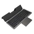 Pikkukuva 4 / 8: Tabletin näppäimistökuori kosketuslevyllä Irrotettava samanaikainen käyttötila Monitoiminen tabletin kuori Win XP:lle Win 7 10 11:lle Rautaharmaa