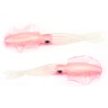 Miniatyrbillede 8 af 8: Lysende UV blækspruttefiskeri lokke blæksprutte blød agn fiskeri lokke silikone wobler agn tackleLuminous Pink