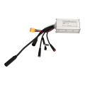 Miniatyrbillede 1 af 8: Børsteløs Motor Controller 24V 36V 48V 17A Sinusbølge 3 Mode Controller med Vandtæt Stik til DIY Elcykel Konvertering