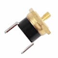 Miniatyrbillede 6 af 8: 5 stk. KSD301 kobbertermostat bimetallisk normalt lukket M4 snap-disk temperatursensor 250V 80℃