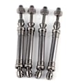 Miniatyrbilde 8 av 8: 4 stk CVD fremre bakre drivaksel metall transmisjonsaksel for Traxxas Slash 4X4 1/10 RC CarTitanium