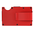 Miniatyrbillede 2 af 8: Visitkort Etui Bærbar Visitkortholder Mode Rustfrit Stål Kort Box Tegnebog GaveRød X-11#A
