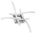 Miniatyrbillede 8 af 8: LED-loftslampe 25W Moderne buede lampe til stue Kantine Soveværelse Hvidt lys 85-265V