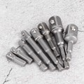 Miniatyrbillede 5 af 8: 8 stk. Sokkeladapter Sæt Driver Hex Skaft Impact Bor Bits Forlængelsesstang 1/4 tommer 3/8 tommer 1/2 tommer