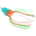 Miniatyrbilde 6 av 8: Artificial Fish Snakehead agn Naturtro myk froskelokking Swimbbait med krok og hale3#