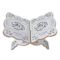 Miniatyrbillede 1 af 8: Koran Bog Stativ Holder Buksbom Bibel Display Holdere Stativ til Muslimske Lærere BørnJM01864