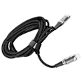 Pikkukuva 5 / 8: 100 W USB C - USB C -kaapeli Pikalatauskaapeli USB C -laturikaapeli digitaalisella näytöllä puhelimille Tabletit Kannettavat 2M Musta