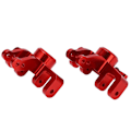 Miniatyrbilde 8 av 8: 1 Par Aluminium Legering Front Styrekopp for LOSI SUPER BAJA REY 1/6 RC Bil Oppgraderingsdeler Rød
