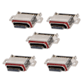 Pikkukuva 3 / 8: 5kpl Type C USB-laturiliitin Pistorasia Datan Latausportti Takatulppa Galaxy S10:lle