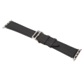 Miniatyrbilde 3 av 8: Smartwatch lærreim Universal Smart Watch-erstatningsrem for IWatch Series SE 8 7 6 5 4 3 2 1 38 mm 40 mm 41 mm svart