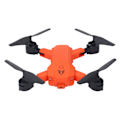 Miniatyrbillede 6 af 8: S80 RC Drone 4K HD Luftdrone med Dobbelt Kamera Foldbar 4-Akset Drone til Børn Over 14 Orange 2 Batterier
