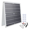Miniatyrbillede 1 af 8: 50W Foldbar Udendørs Solpanel Vandtæt Solpanel Oplader til Mobiltelefon Bærbar