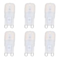 Miniatyrbilde 7 av 8: 6 stk G9 LED-pærer Dimbar 3W Energisparende 360 Graders Pære til Taklamper og Pendellamper Varm Hvit 110-140V