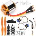Miniatyrbild 8 av 8: RC Fjärrkontroll Flygplan 2217 KV2300 Motor 6035 Propeller Servo 40A XT60 ESC Set
