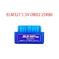 Pikkukuva 8 / 8: OBD2 V1.5 Bluetooth 5.1 -skanneri ELM327-autodiagnostiikkatyökaluun, yhteensopiva IOS- ja Android-autotunnistimien kanssa, sininen