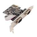 Pikkukuva 5 / 8: PCIe RS232 -sarjasovitinkortti 250 kbps 2 porttia PCI Express X1 Plug and Play PCIe to Dual Serial Card tulostinskanneria varten