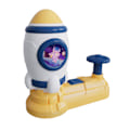 Miniatyrbillede 2 af 8: Børneflyvende Diske Launcher Rumskib Lærerig Udendørs Aktivitet Sød Konkurrencedygtig Trin På Flyvende Disk Legetøj Flyvende Disk Launcher Legetøj