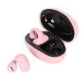Pikkukuva 4 / 8: Clip On Bluetooth -nappikuulokkeet IPX5 Vedenpitävät Open Ear Langattomat korvapidikkeet Kuulokkeet case iPhone-puhelimelle Pink