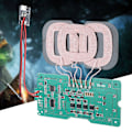 Miniatyrbillede 6 af 8: DIY QI Standard 3 Coil Trådløs opladning Transmitter Module Circuit Board Spole Oplader