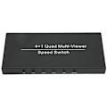 Miniatyrbilde 3 av 8: 4X1 HD Multimedia Interface Multi Switcher 4 inn 1 ut 1080P ved 60Hz HD Multimedia Interface Multi Viewer 100‑240V EU-kontakt